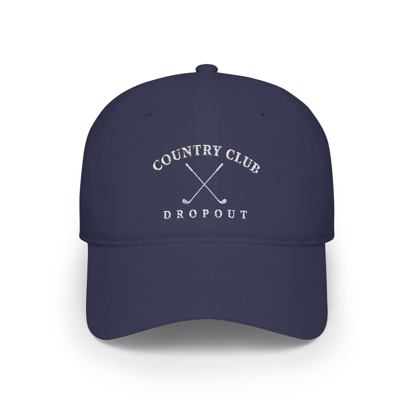 COUNTRY CLUB DROPOUT | Crossed Golf Clubs