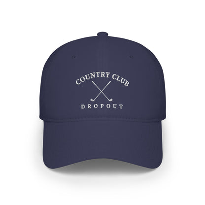 COUNTRY CLUB DROPOUT | Crossed Golf Clubs