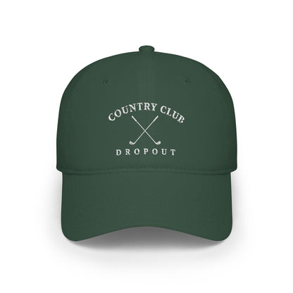 COUNTRY CLUB DROPOUT | Crossed Golf Clubs