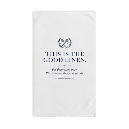 THIS IS THE GOOD LINEN HAND TOWEL